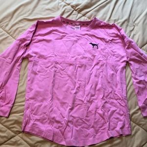 Victoria’s Secret PINK long sleeve pink shirt